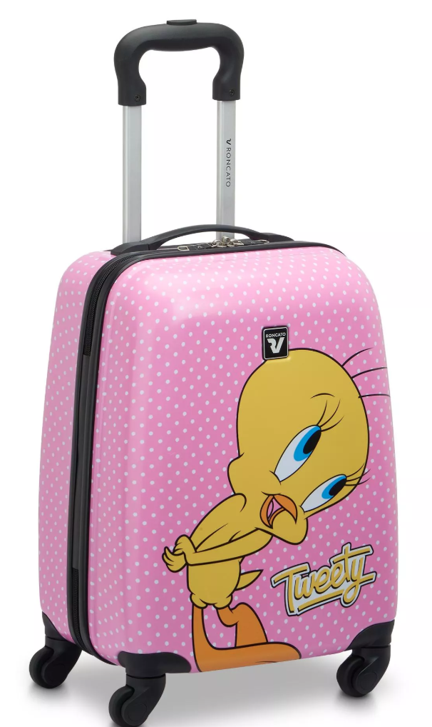 RONCATO MALETA RIGIDA PEQUEÑA KIDS PIOLIN LOONEY TUNES